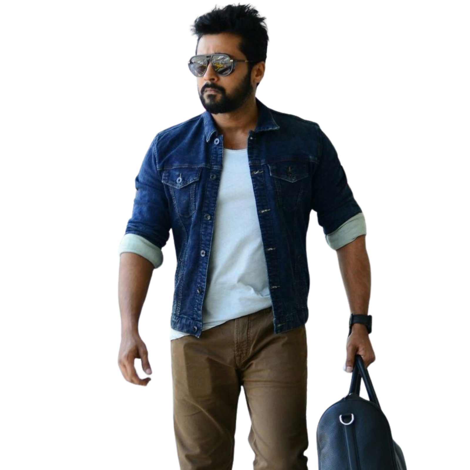 You are currently viewing Actor Suriya’s dazzling outfit in Kaappaan.