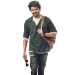 Thalapathi’s Varisu outfit exudes charismatic style effortlessly.